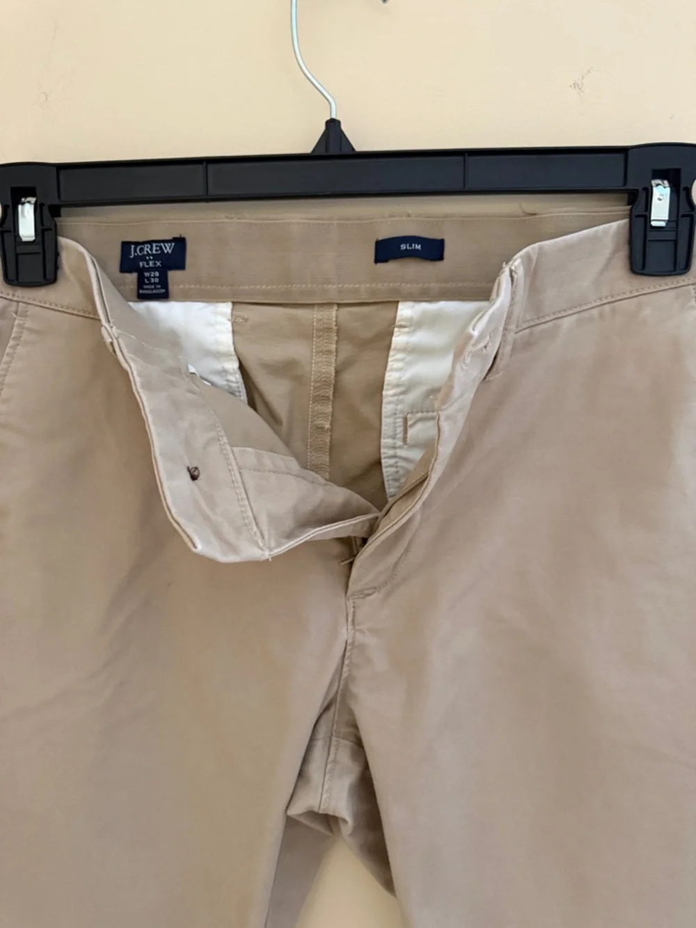 J.Crew Men's Flex Chino Pants - Khaki - 29x30‎